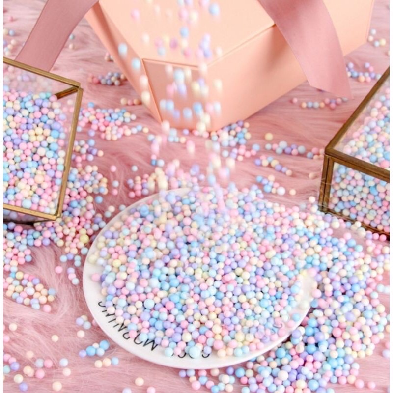 Styrofoam Butir untuk isian Hampers box | Ready Penajam