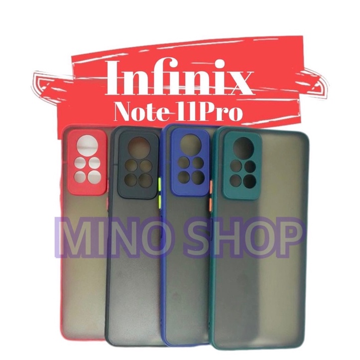 SOFTCASE INFINIX NOTE 11 PRO - HARDCASE DOVE MYCHOICE + PC - AERO CASE