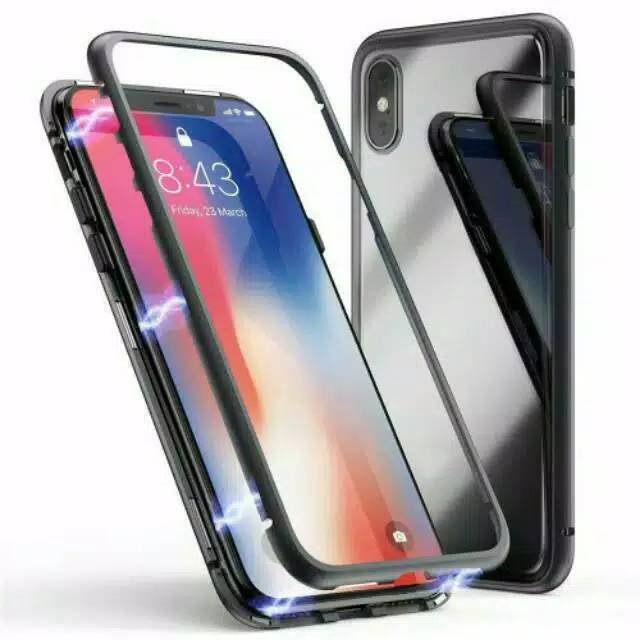 Case Casing Magnetic All iPhone X XS XR XSmax 6 6g 6s 6Plus 6splus 7 7Plus 8 8Plus plus