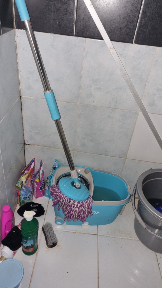 Alat Pel Lantai Bolde Deluxe Plus |  Bolde Alat Pel Praktis Ada Roda Nya