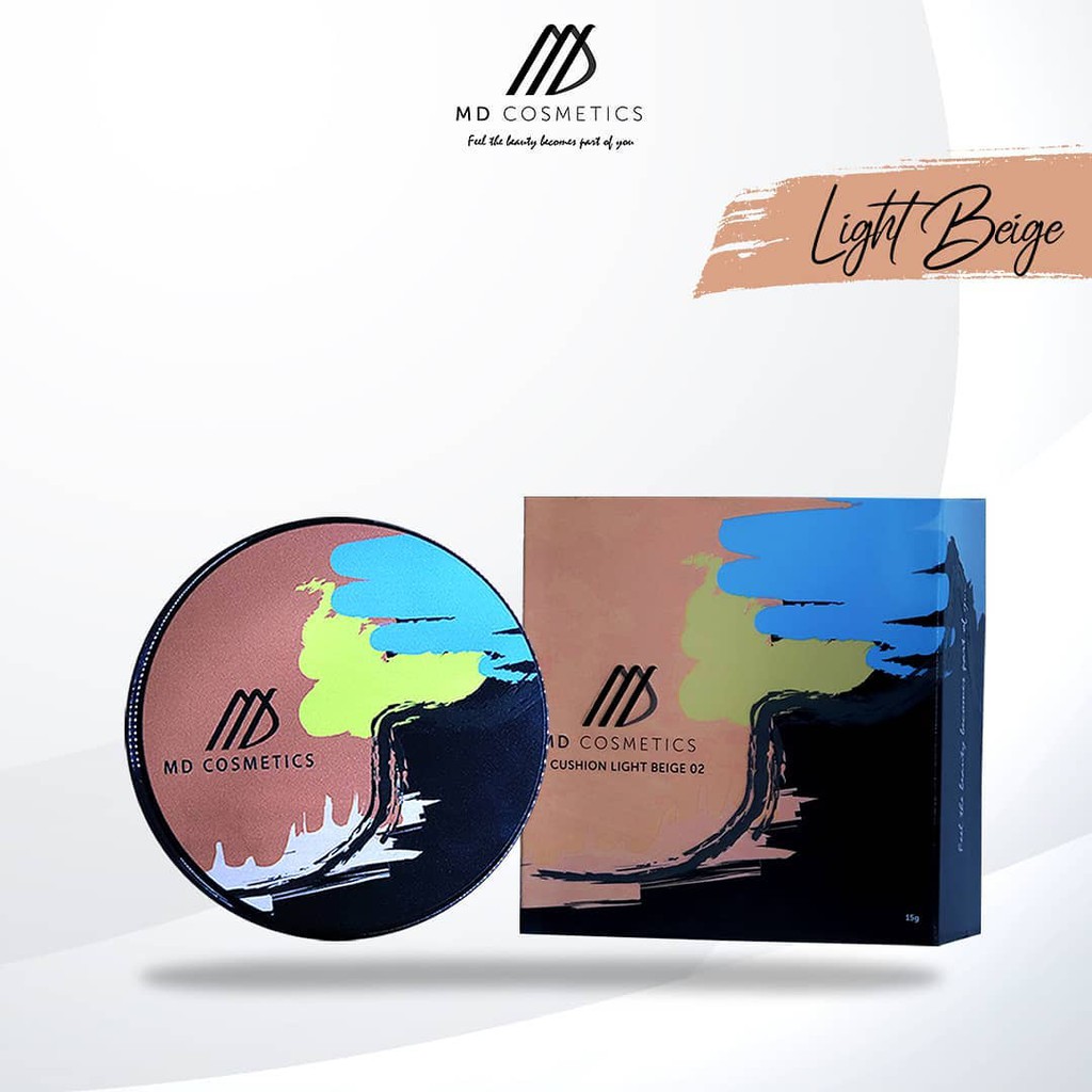 BB Cushion Light Beige 02 By MD Glowing