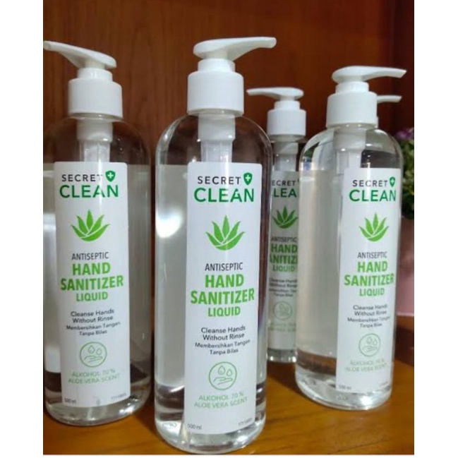 Secret Clean Hand Sanitizer Liquid