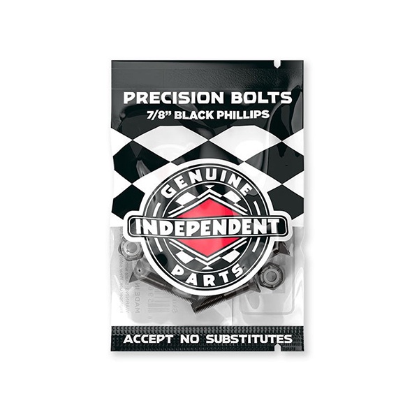 Independent Nut Bolt Phillips 7/8 Black