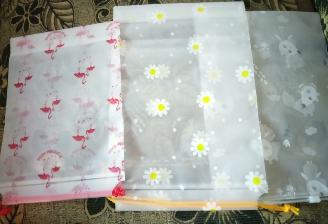 Zipper Storage Bag Polos Plastik Zipper Plastik Waterproof Plastik Anti Air Pakaian Sepatu