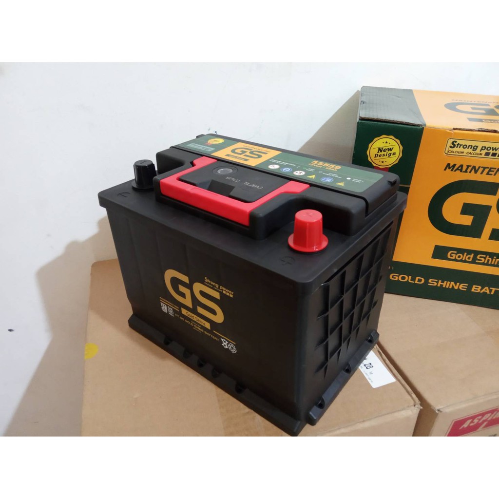 Aki Mobil GS MF 55559 / DIN 66 12V 55AH