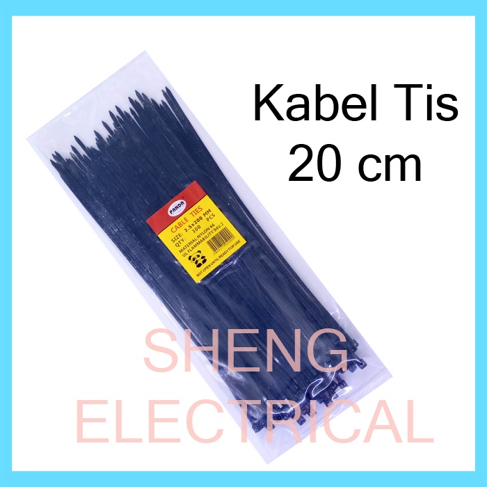 

Kabel Tis Cable Tie Kabel Ties 20 cm 200 mm Tali Ikat 20cm Cable Ties