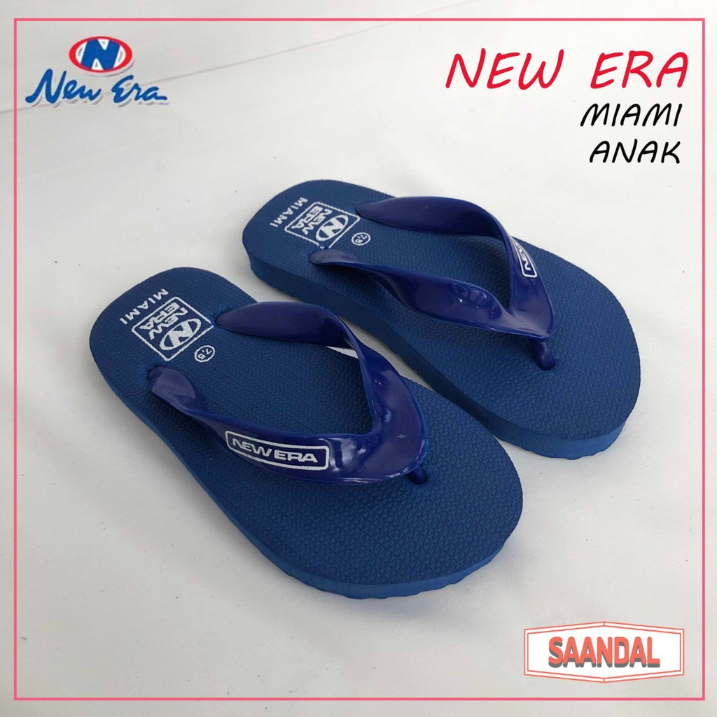 Sandal Jepit Anak New Era Miami TG Tanggung (bisa eceran)