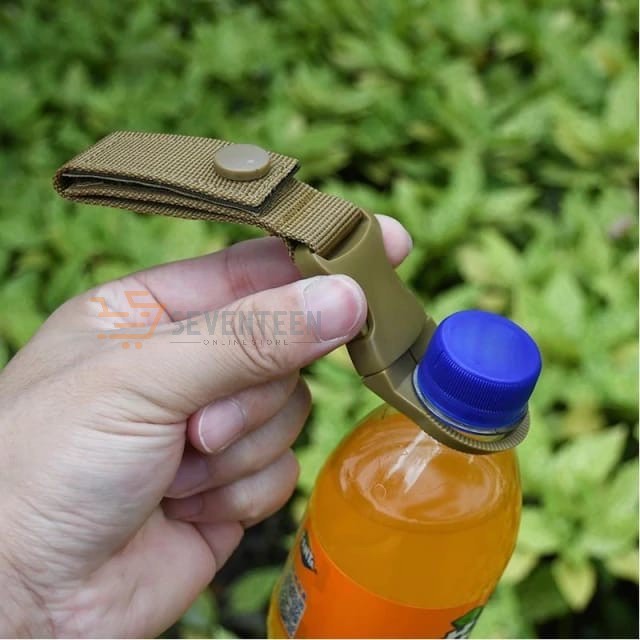 PENGAIT GANTUNGAN BOTOL AIR MINUM BACKPACK HANGER SERBAGUNA BUCKLE HOOK CARABINER BELT MURAH