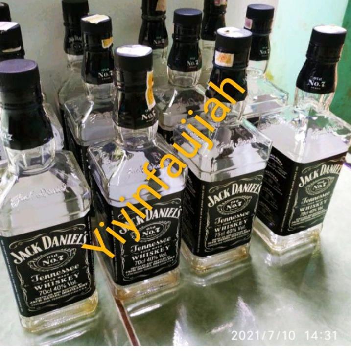 [KODE ZCVLF] Botol jack daniel botol miras jack daniel botol civas regal botol semua jenis botol mir