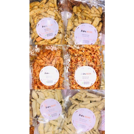 

Basreng Original Daun Jeruk dan Pedas Daun Jeruk