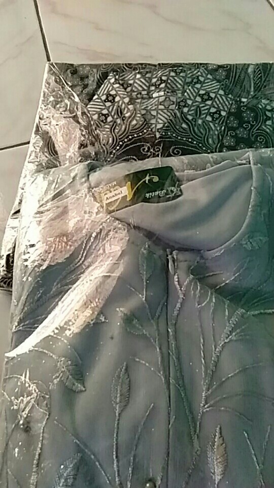 [ori Ready Anak Cowok Cewek] Batik Couple Annabel Pinguin Brokat Tile