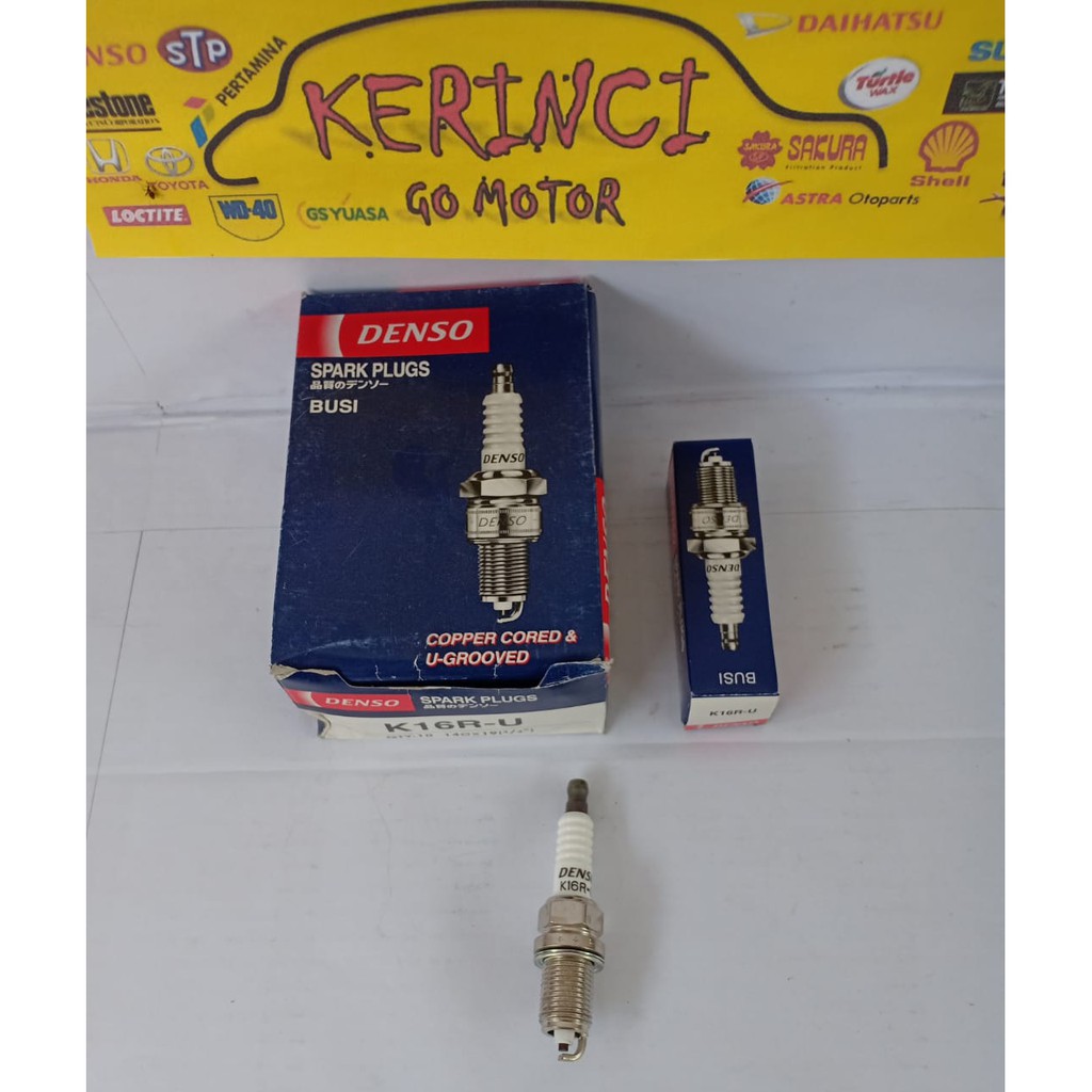 Busi Denso Hyundai Atoz - Avega - Getz Spark Plugs  K16RU - K16R-U