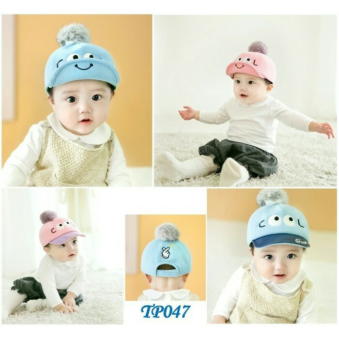 PROMO Topi Cool / Topi Pom / Topi Bayi / Topi Anak / Topi Pet