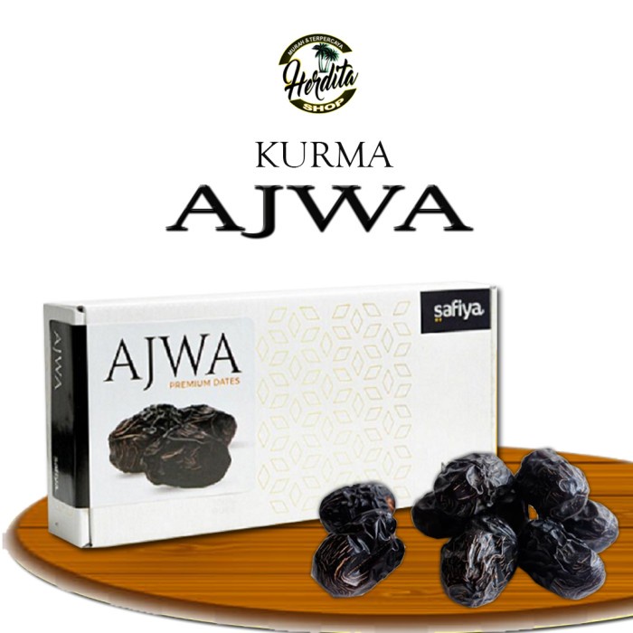 

Kurma Azwa 1 kg Premium Al Madina Mubarak