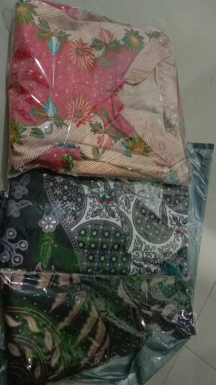 Tunik Batik Wanita Ziper Depan