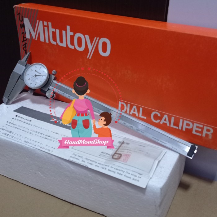 IOP |MITUTOYO DIAL CALIPER 6 INC ORIGINAL