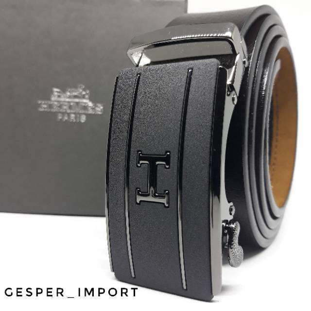 GESER PRIA MODEL REL IMPORT IKAT PINGGANG TALI KULIT ASLI LEATHER