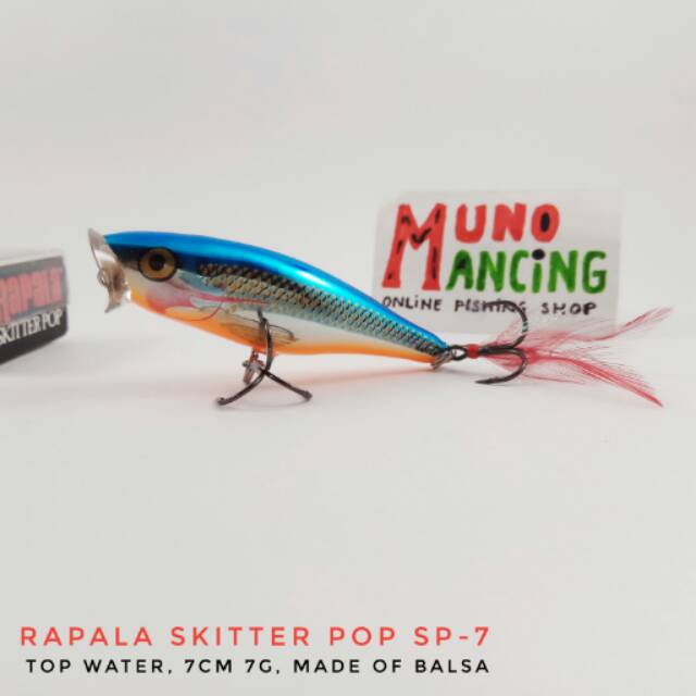 Popper Rapala Skitter Pop SP7 SB