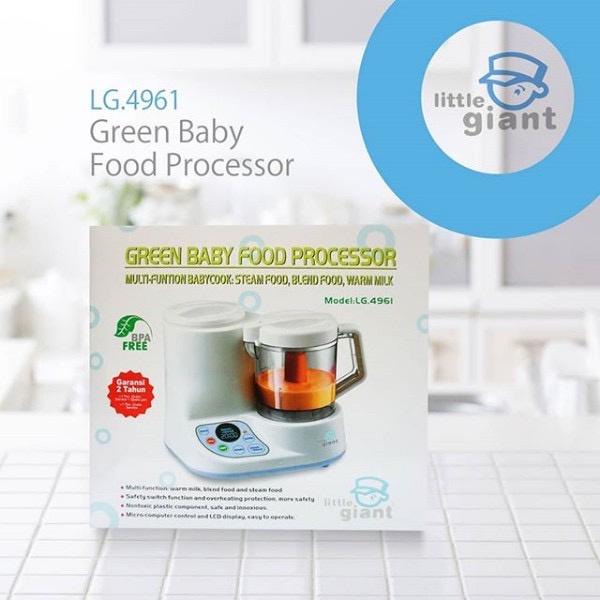 LITTLE GIANT GREEN BABY FOOD PROCESSOR LG.4961