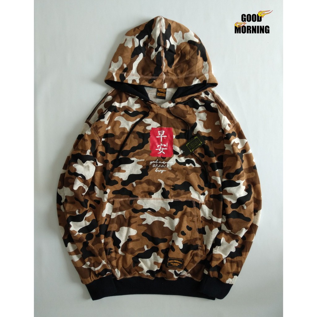 Premium(Realpic) Jaket Sweater Hoodie Good Morning / Sweater Hoodie Premium / GM03