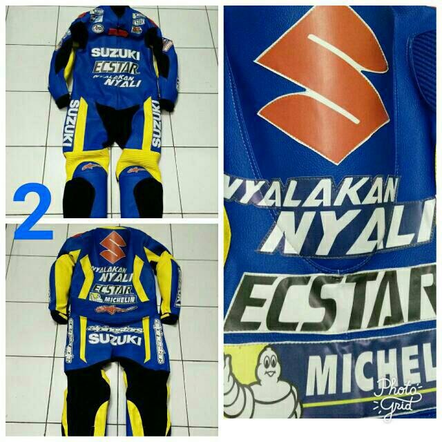 Wearpack set roadrace dragrace balap yamaha honda nhk label