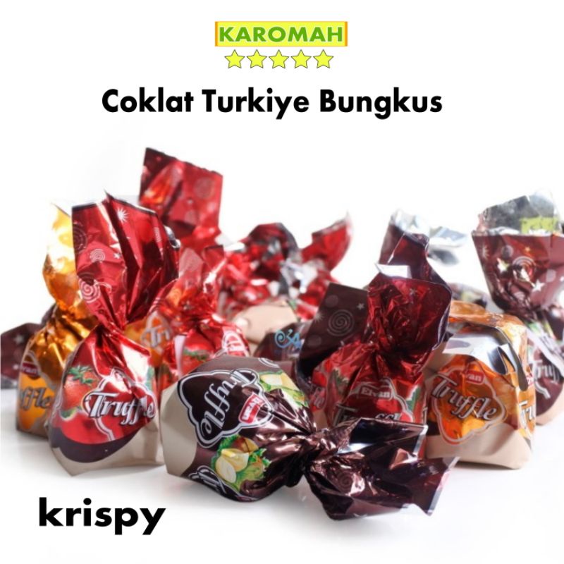 

coklat bungkus turkiye 1 Pack isi 1 Kg / 500gr