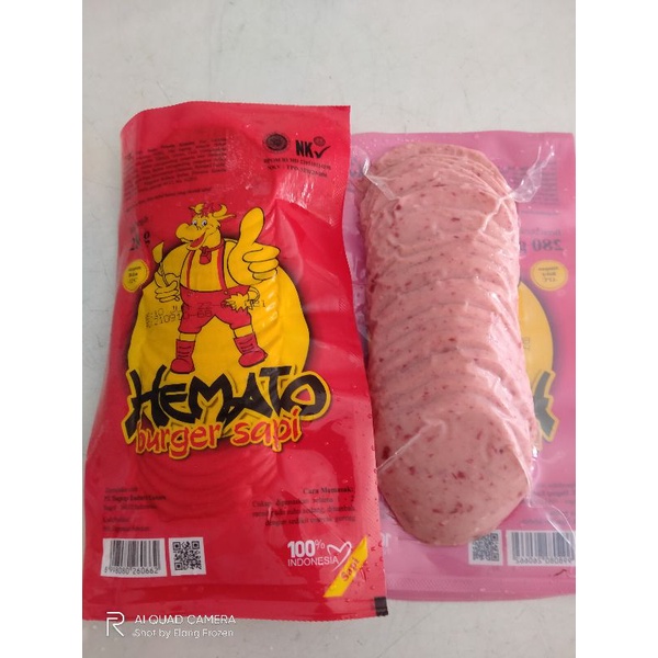 Hemato Burger Sapi Mini isi 20