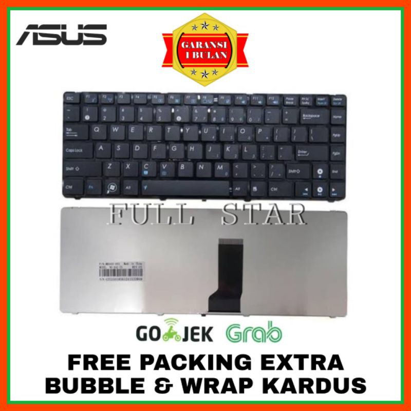 Keyboard Laptop Asus A42 A42F A42J A42D A43 A43E A43J A43U A43S A43SJ X44 X44H X44C