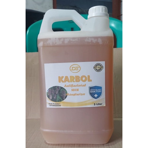 Karbol Pembersih Lantai Anti Bakteri PREMIUM - 5 Liter DE