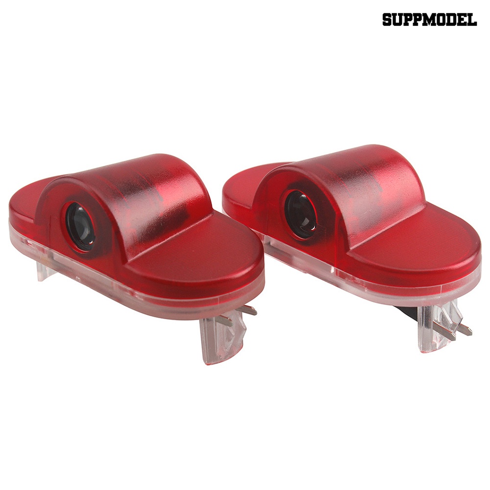 2pcs Lampu LED Proyektor Logo Pintu Mobil