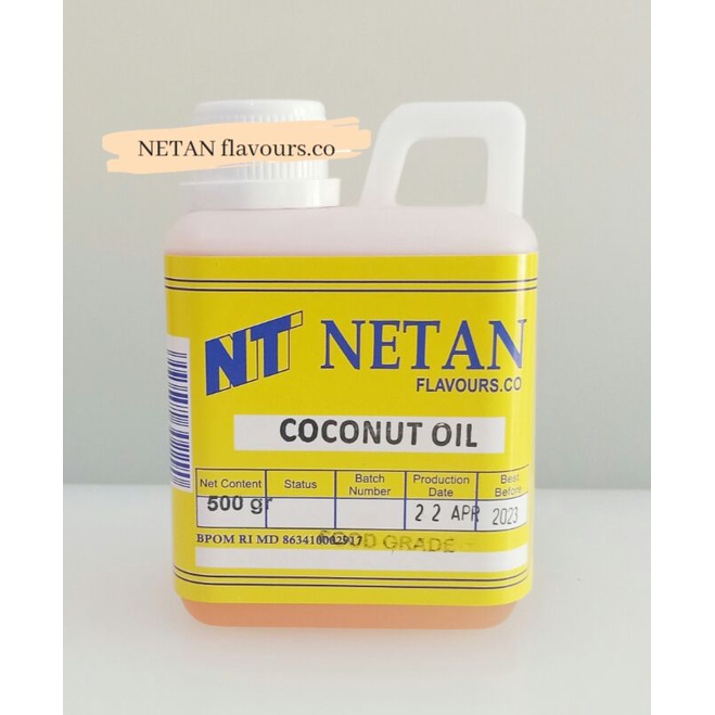 Netan coconut oil vanili kue vanili kelapa vanili martabak