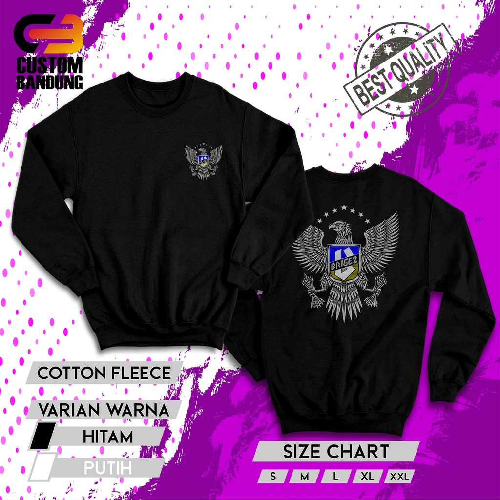 CREWNECK BRIGEZ 4 INDONESIA/ BAJU CREWNECK CLUB MOTOR/ CREWNECK DISTRO/ CREWNECK KOMUNITAS/ CREWNECK CUSTOM/ COMBED LEMBUT NYAMAN DIPAKAI/ CREWNECK KEREN/ CREWNECK ORIGINAL