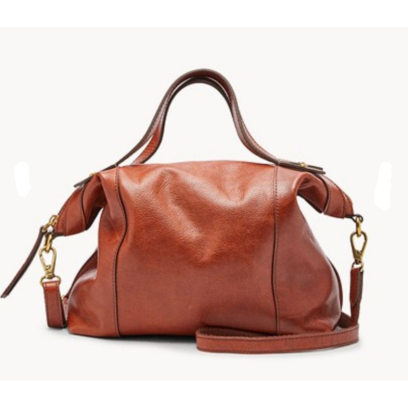 Tas Fossil Sadie Satchel Brandy/ Brown