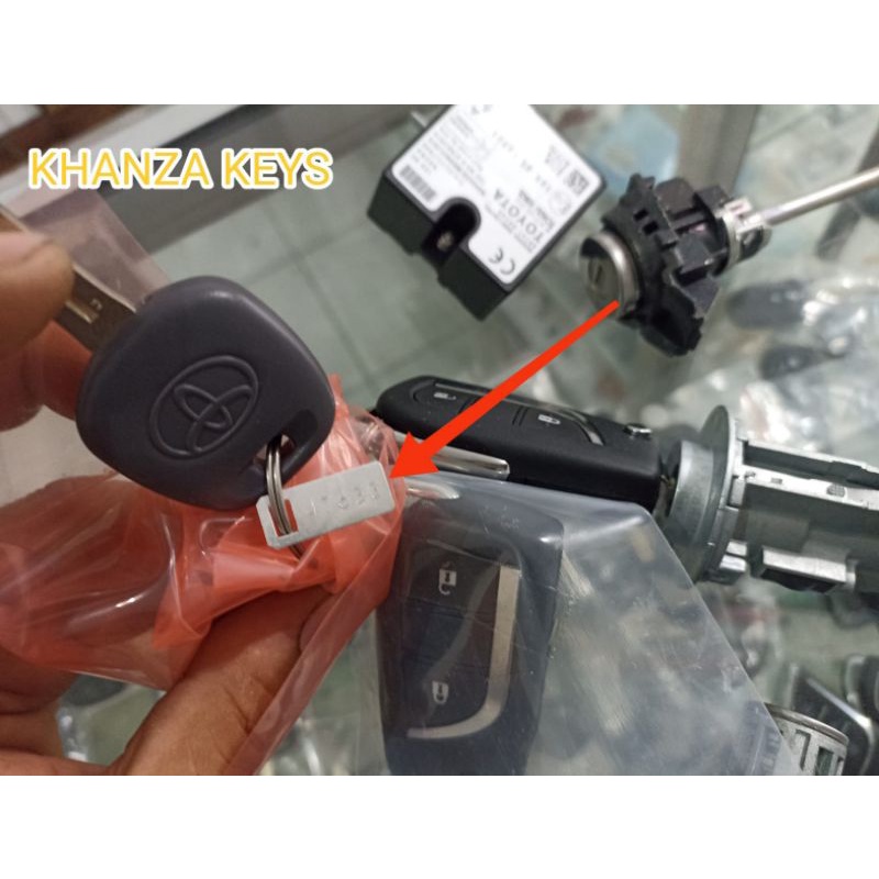 Original Kunci remot set toyota innova reborn tipe V