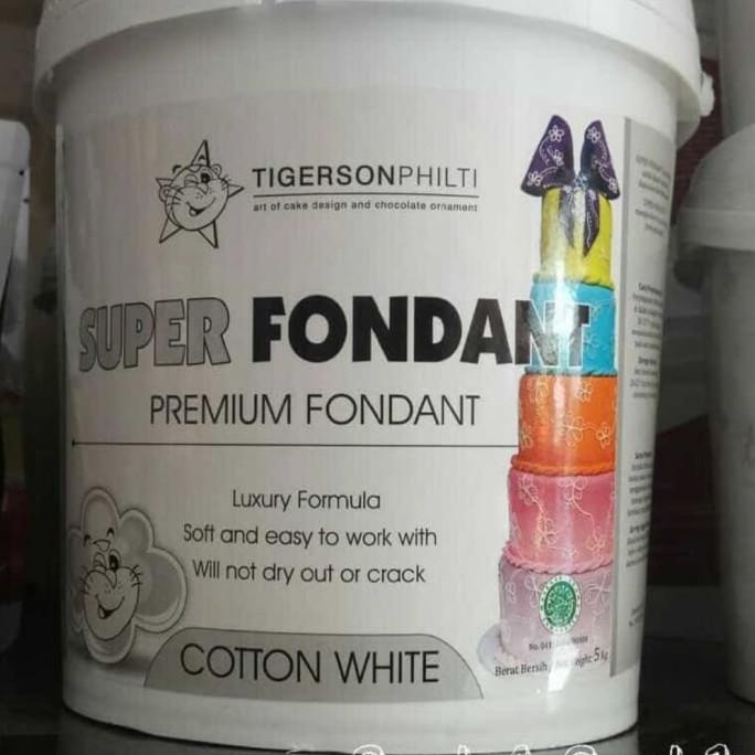 

SUPER FONDANT TIGERSON REPACK 1KG PREMIUM FONDAN