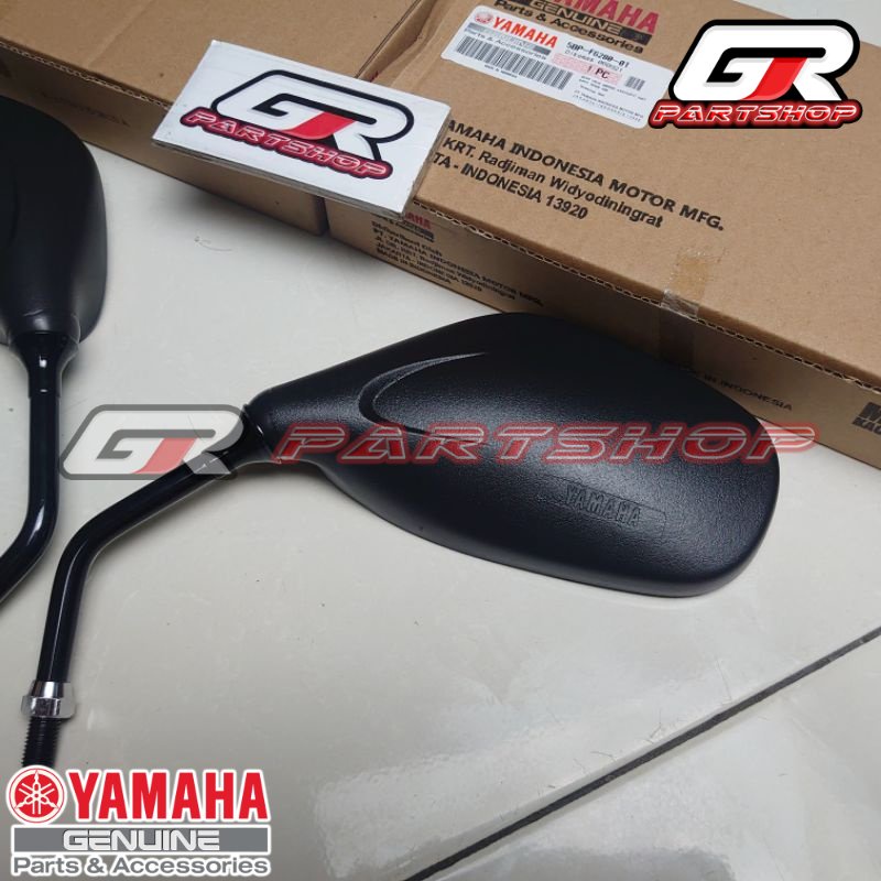 SPION SET RX KING NEW SCORPIO ORI YGP RX-KING RX-K RXK RX K REAR MIRROR ASSY KACA KIRI KANAN