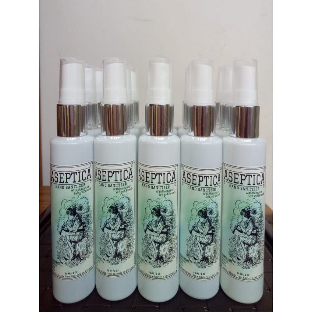 Hand Sanitizer Aseptica 60 ml (food grade alcohol 96%)