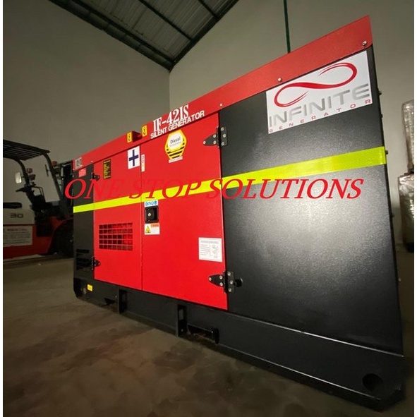 GENSET INFINITE GENERATOR DIESEL GENSET SILENT 42-50 KVA ISUZU