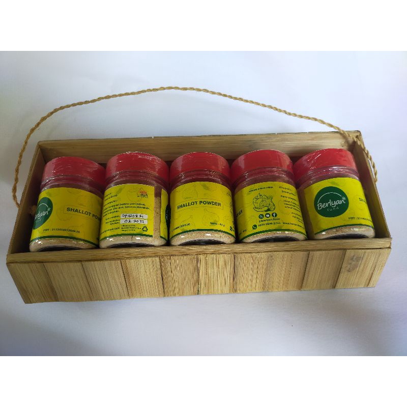 bawang merah bubuk shallot powder halal tinggal tabur praktis termurah 40 g