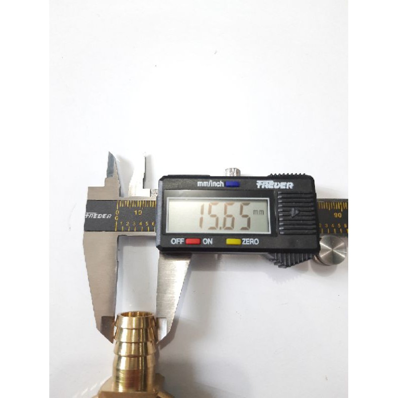 Sambungan selang Cabang tiga 16mm(5/8&quot;) - Y KUNINGAN
