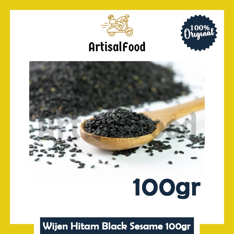 

Wijen Hitam Black Sesame 100 gr
