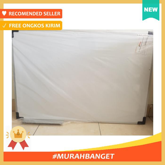 

Papan Tulis Whiteboard Magnet 60X120 - Alat Tulis - Papan Tulis & Tempel
