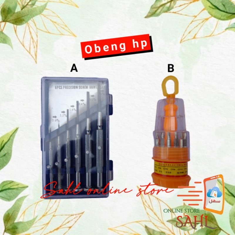 OBENG HP SET & OBENG JAM SET
