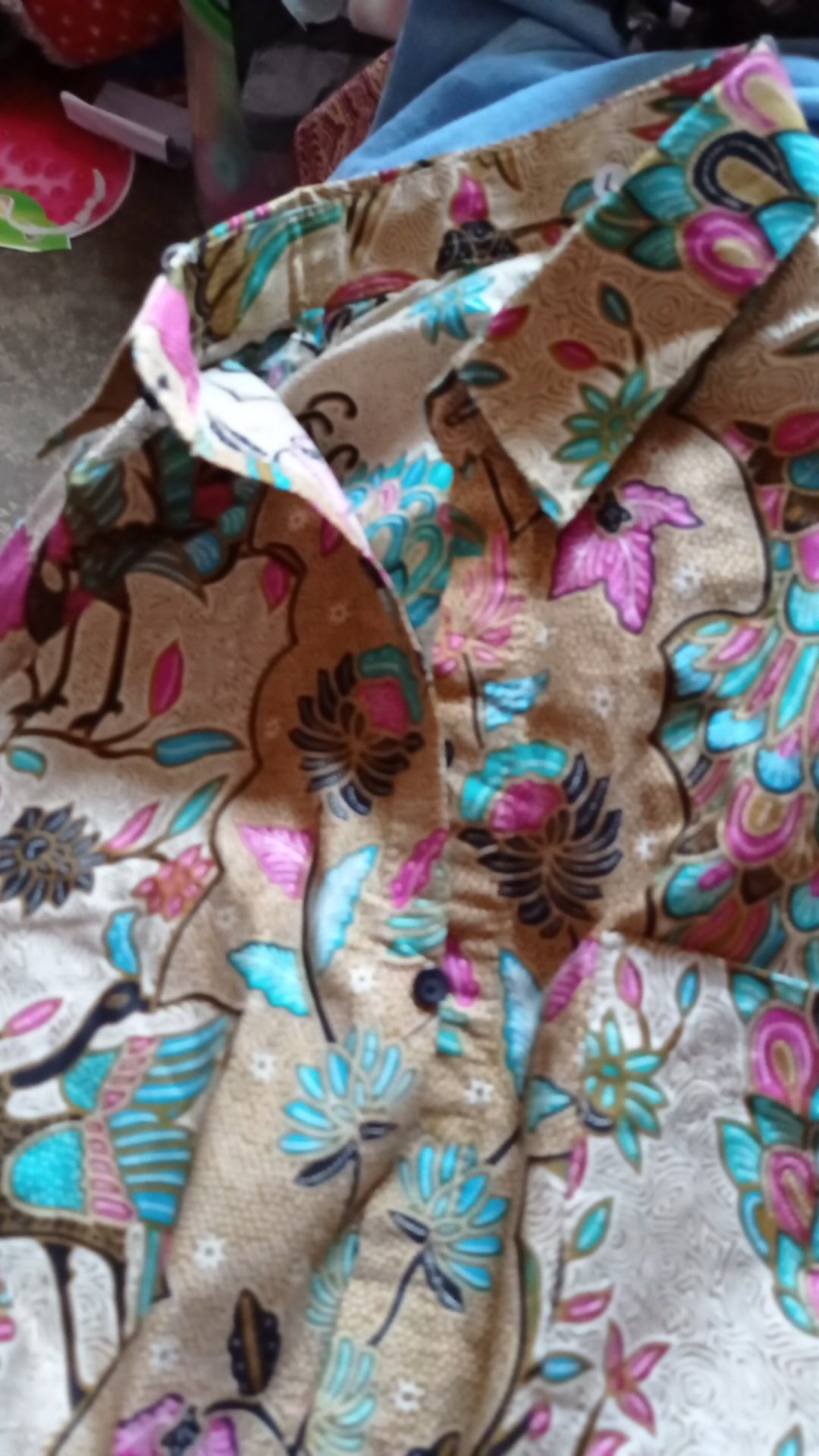 Maura Couple - Sania Ruffle Batik Couple Ori Ndoro Jowi Garansi Termurah Shopee - Batik Modern Solo