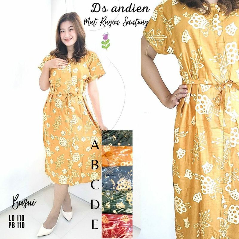 COD Bayar Di Tempat Daster Kekinian Beli Ecer Harga Grosir Motif Random