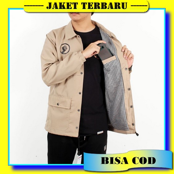 Valir Edward - Jaket Pria Hoodie Casual Bahan Polyester Import Premium [Cod] Erigo Coach /Jaket Erigo /Terlaris/M L Xl