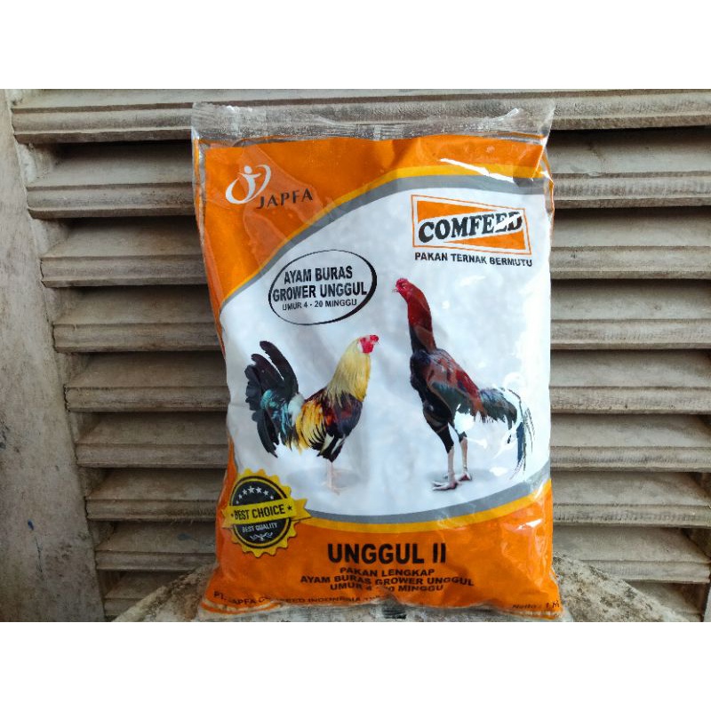 Unggul 2 II PAKAN AYAM BANGKOK ADUAN