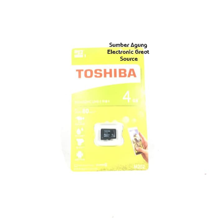 Memori Micro SD Toshiba 4G Memory 4 Giga Berkualitas Ecer Grosir TF