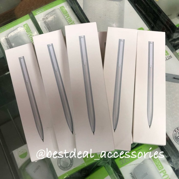 

@@SALE@@@ Xiaomi Mi Aluminum Rollerball Pen / Metal Signature Pen Gold / Silver