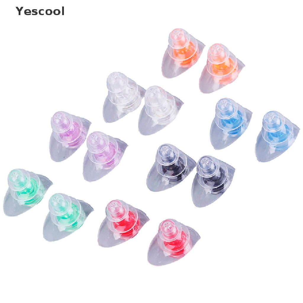 Yescool 1 Pasang Ear Plug Noise Canceling Untuk Konser Musik Festival